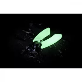   Ridgemonkey Nite Glo Heavy Duty Snips 13x55x130mm Fluorescentne Škarje za pleteno vrvico
