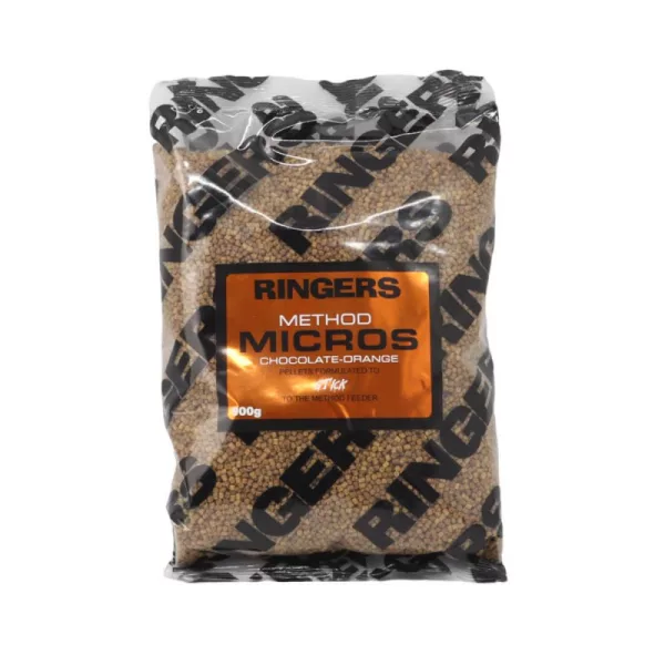 Ringers Method Micro Pellets Choco Orange 2mm Vabni peleti 900gr