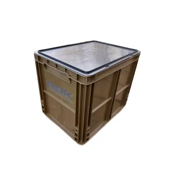 ROK set škatel za shranjevanje s pokrovom 40x30x32cm zelen