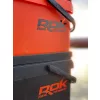 ROK 10-litrska črna kvadratna posoda za mešanje s pokrovom