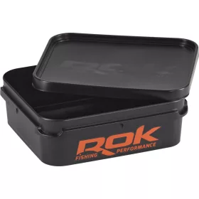 ROK 6 Litrska Posoda za Mešanje s Pokrovom Črna