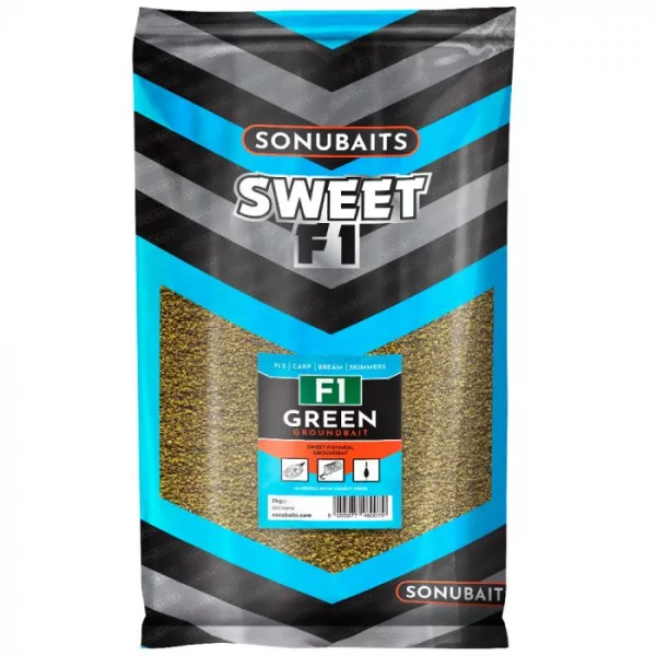 Sonubaits F1 - Green - 2kg (S0770019) krma