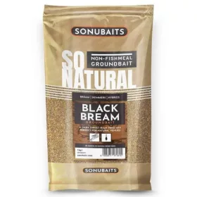   Sonubaits SONU SO NATURAL - BLACK BREAM (1KG) vaba (S0780005)