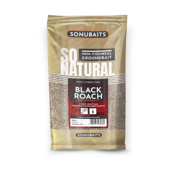 Sonubaits So Natural - Black Roach 900gr (S0780013) vaba