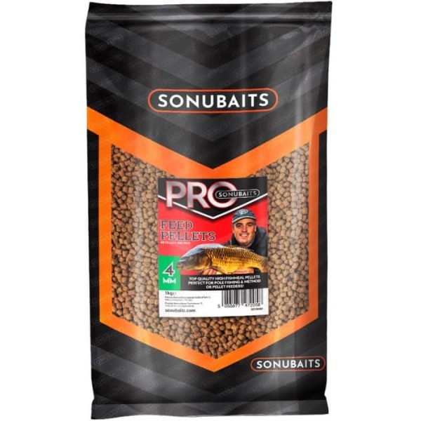 Sonubaits Pro Feed Pellets - 4mm (S0790009) krmni peleti