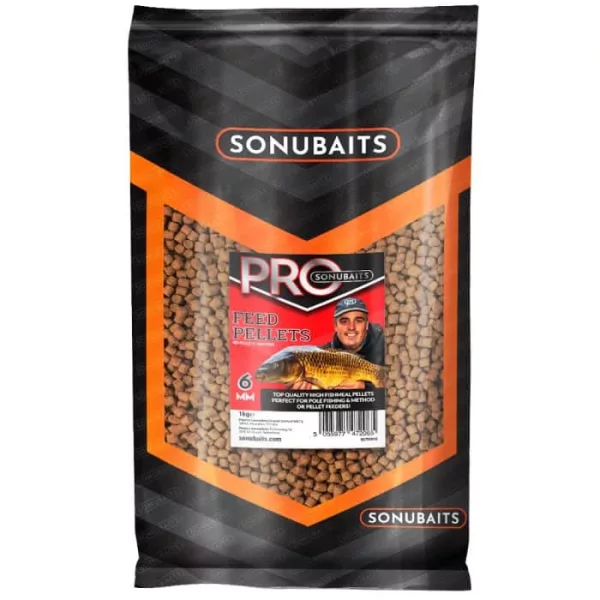 Sonubaits Pro Feed Pellets - 6mm (S0790010) krmni peleti