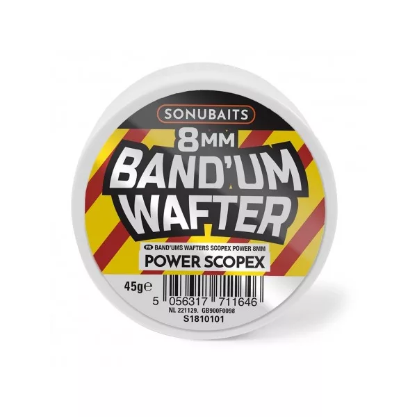 Sonubaits Bandum Wafters - 8mm Power Scopex wafters vaba za trnek