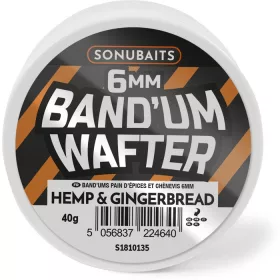 Sonubaits Bandum Wafter Hemp-Gingerbread 6mm Wafter 40gr
