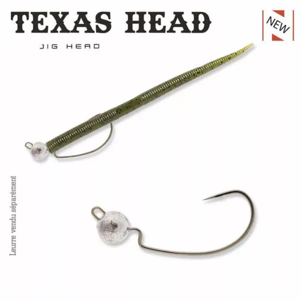 Sakura - TEXAS HEAD 7G / Hook #1/0 X 3 - JIG glava