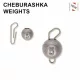 Sakura - CHEBURASHKA SINKER 3G + SNAP / Pack 5 pcs - Uteži - Utež za vabljenje - Cheburashka
