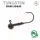Sakura - TUNGSTEN ROUND JIGHEAD 3/16 - 5,3G / Hook #2/0 x 2pcs (Natural Color) - JIG glava