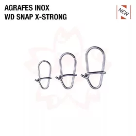 Sakura WD Snap sponka 18KG - 40lb - #3 x 10 pcs
