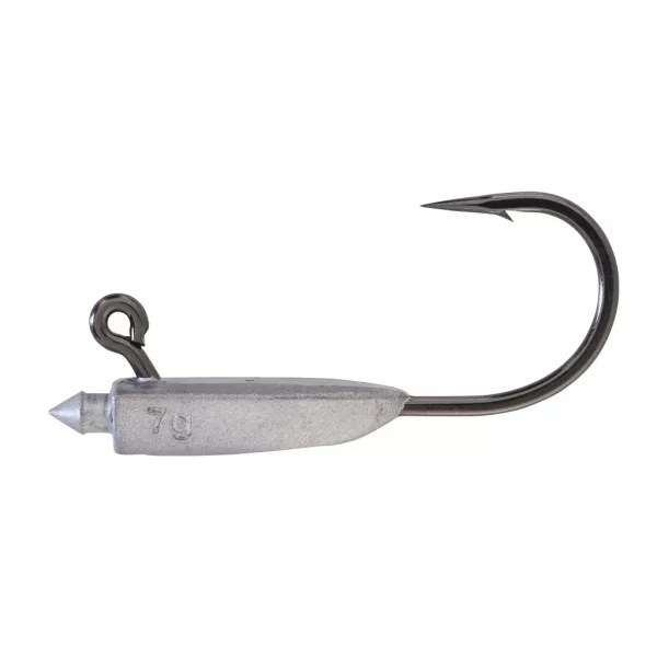 Sakura Tubflow Jighead Raw Finish 10,0gr 3/0 Jig glava 3 kosi