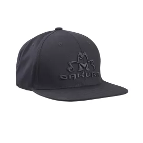 Sakura Flat Visor Črna baseball kapa
