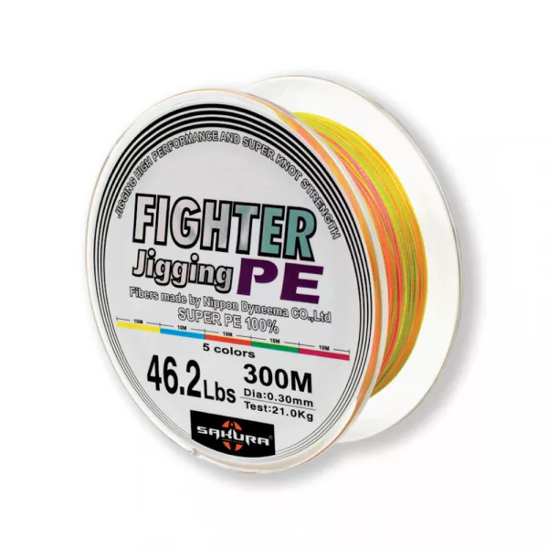 Sakura FIGHTER JIGGING PE 0,50mm 300m pletena vrvica