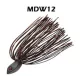 Sakura Bellamy Swim Jig French Craw 21gr Jig glava z gumijastim krilom