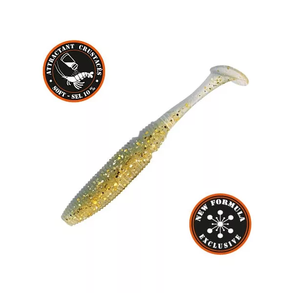 Sakura SLIT SHAD EVO 50 Mehka vaba Sexy Shad 50mm - 8db