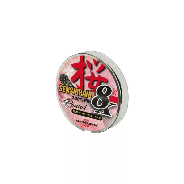Sakura Sensibraid 8 pletena vrvica - MULTICOLOR 300 M - 0.35 mm / 80Lbs