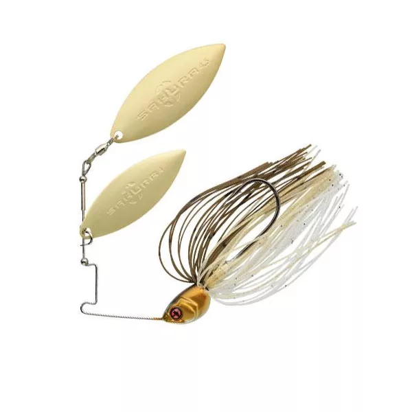 Sakura Cajun DW 14gr JC18 Spinnerbait - Zlato Sijoče