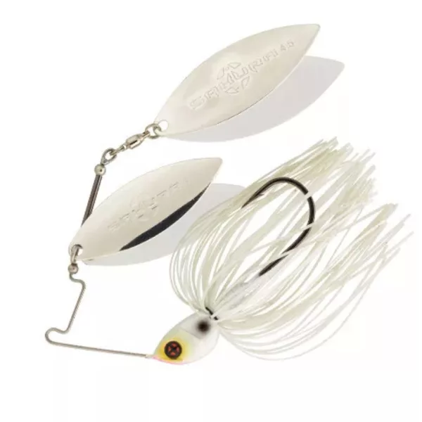 Sakura - CAJUNSKI SPINNERBAIT DI 5/8OZ - 17,7G - JC11 (Kicker White) - Spinnerbait