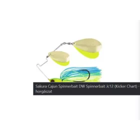   Sakura - CAJUNSKI SPINNERBAIT DI 5/8OZ - 17,7G - JC12 (Kicker Chart) - Spinnerbait