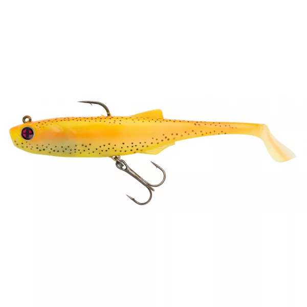 Sakura - JACKAX SHAD RIGGED 200 - 200MM - 74,5 G - AT (Albino Trout) - Blister x 1 - Gumijasta vaba