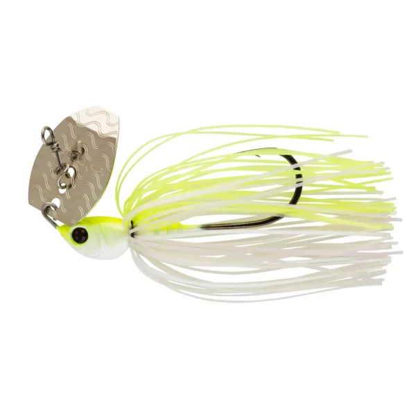 Sakura - CAJUN BLADED JIG  3/4 OZ - 21G - JC2 (White & Chart) - Blade vaba