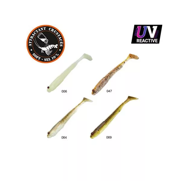 Sakura Gobygo 40 Gumijasta vaba Clear Water Pack 1 40mm - 8db
