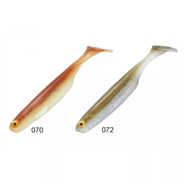 Sakura - SHADURA 120 - 120MM - Clear Water Pack 1 (070 - 072) - Blister 4 kosov - Gumijasta vaba