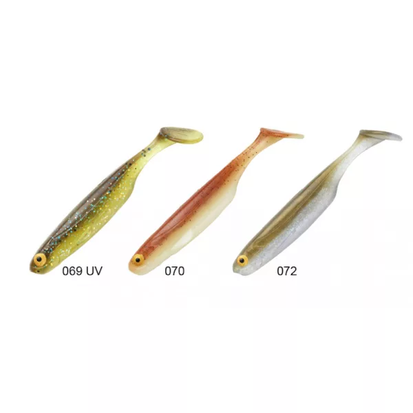 Sakura - SHADURA 80 - 80MM - Clear Water Pack 1 (069 - 070 - 072) - Blister 6 kosov - Gumijasta vaba