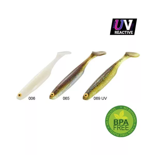 Sakura Shadura 80 Gumijasta vaba Clear Water Pack 2 80mm - 6kos