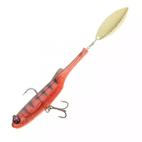  Sakura - SLASH BLADE 100 - 100MM / 21,5G - 098 (Crayfish Tiger) - Gumijasta vaba - Z vrtečim repom
