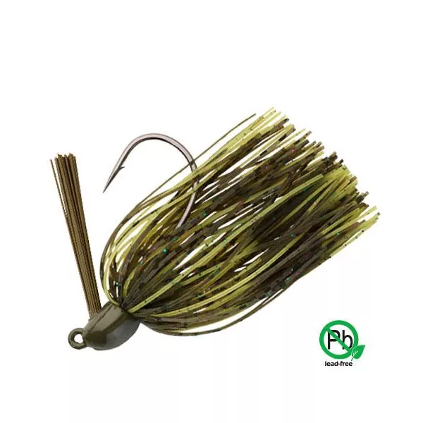 Sakura Volframov plavalni jig 7,2gr CDC Jig glava z resicami - Candy Craw
