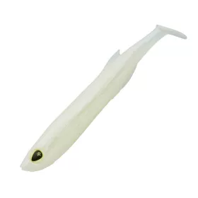   Sakura Xprat Shad 125 Pearl White 12,5cm 13,0gr Plastična vaba 4 kosov