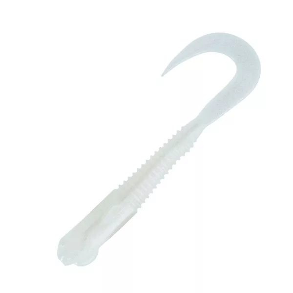 Sakura Gooby Curl 125 Pearl White 12,5cm 16,0gr Plastična vaba