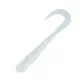 Sakura Gooby Curl 125 Pearl White 12,5cm 16,0gr Plastična vaba