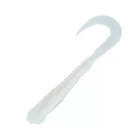 Sakura Gooby Curl 75 Pearl White 7,5cm 3,5gr Plastična vaba