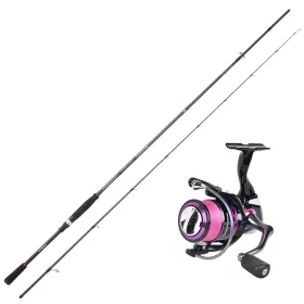  Sakura Stingray EGI Epinning 2,48m 7-30gr Spinning palica z Stingray EGI 2504 FD kolutom s sprednjo zavoro in pleteno vrvico