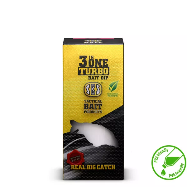 3 In One Turbo Bait Dip Slive 80ml -