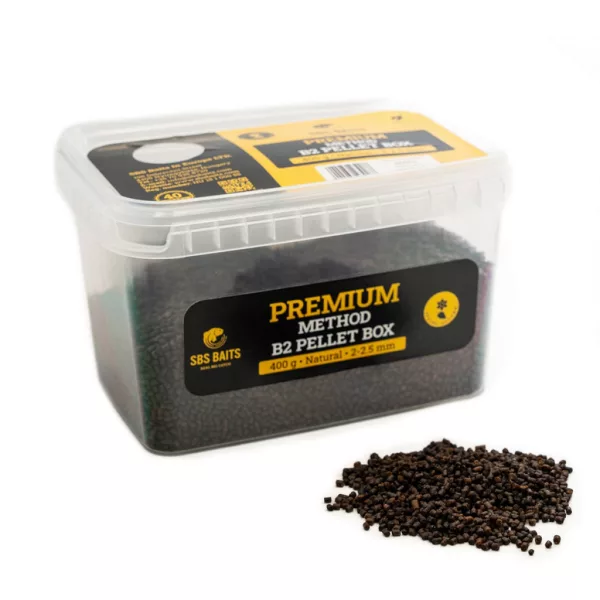 SBS Premium Method B2 Natural Pellet Box Za Hladno Vodo 400gr