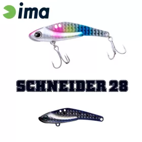 Ima Schneider 28 7,3cm 28gr 018 Black & Black Műcsali