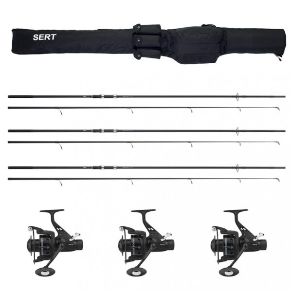Sert 3x Carp Training 10-2 Palica in 3x Carp Training HRS 401 FD Rola Komplet