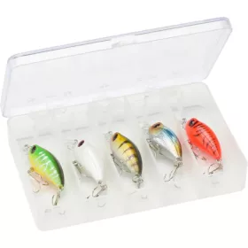 SRT Crankbait Kit 6,5 cm 7 gr Floating Wobbler Set 5 kosov
