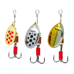   SRT Spoony Special Trout Komplet vrtavk za vijačenje - FW26 Izbor za vijačenje postrvi - klenov 3 kosi