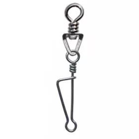   SERT - ITALIAN SWIVEL & SNAP LINK - NICKEL N°2 X8 - Vrtljiva zaponka