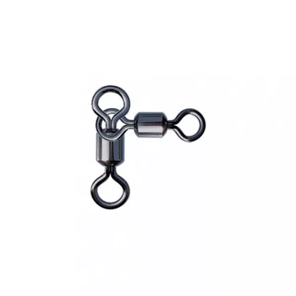 SERT - COMBI ROLLING SWIVELS - BLACK N°1/0x1 X 4 - Vrtljiva zaponka