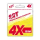 Sert Tresse 4x SRT Fluo Yellow pletena vrvica 0,10mm 135m