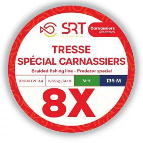SRT 8x Mahovo zelena 0,24mm 270m Pleteni Glavni laks