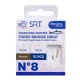SRT Kovani bronasti ravni 0,14mm 50cm Monofil 14 Predvezani trnek 10 kos