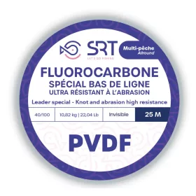 SRT Fluorocarbon SRT PVDF 0,80mm 25m Fluorocarbon Predvrvica